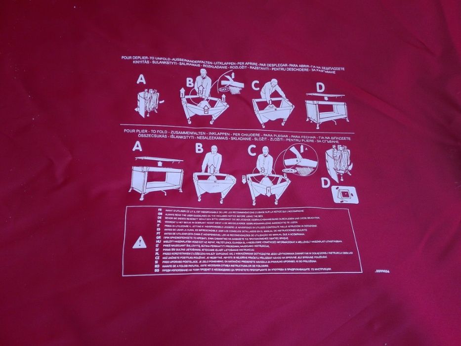 Cama de Viagem Desdobrável para Criança