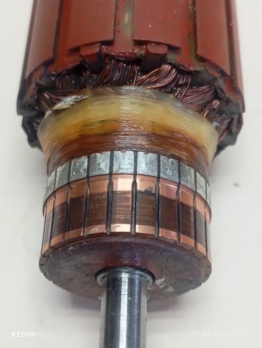 Якорь двигателя от мясорубки.