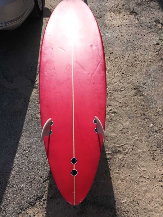 7 Evolution 6.8 malibu Funboard epoxy NSP torq surfboard FCS