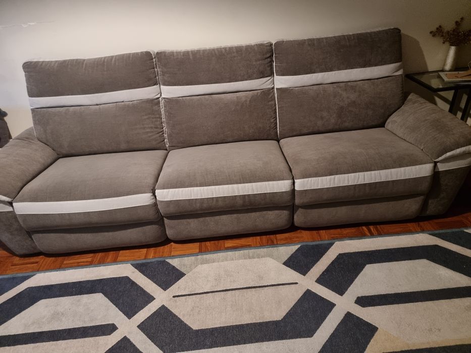 Sofá 3 lugares elétrico