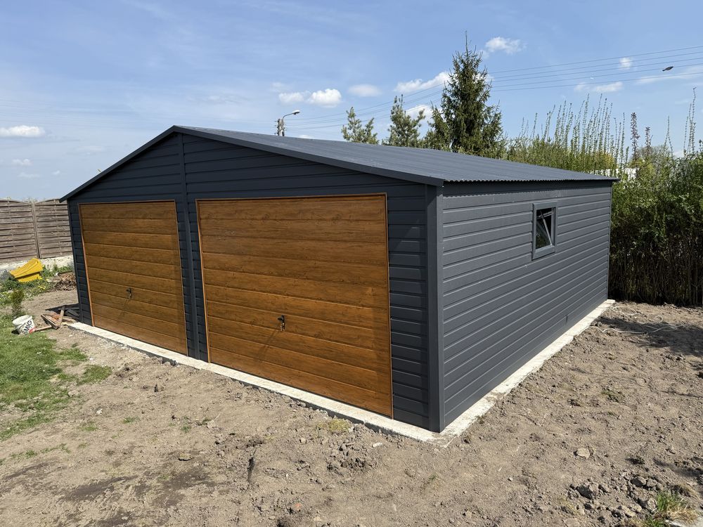 Garaż blaszany profil zamkniety 3x5,3x6,4x5,4x6,5x5,5x6,6x6,6x7,7x6,