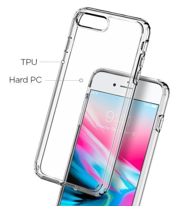 Etui Spigen Ultra Hybrid 2 Crystal Clear dla iPhone 7/8 Plus