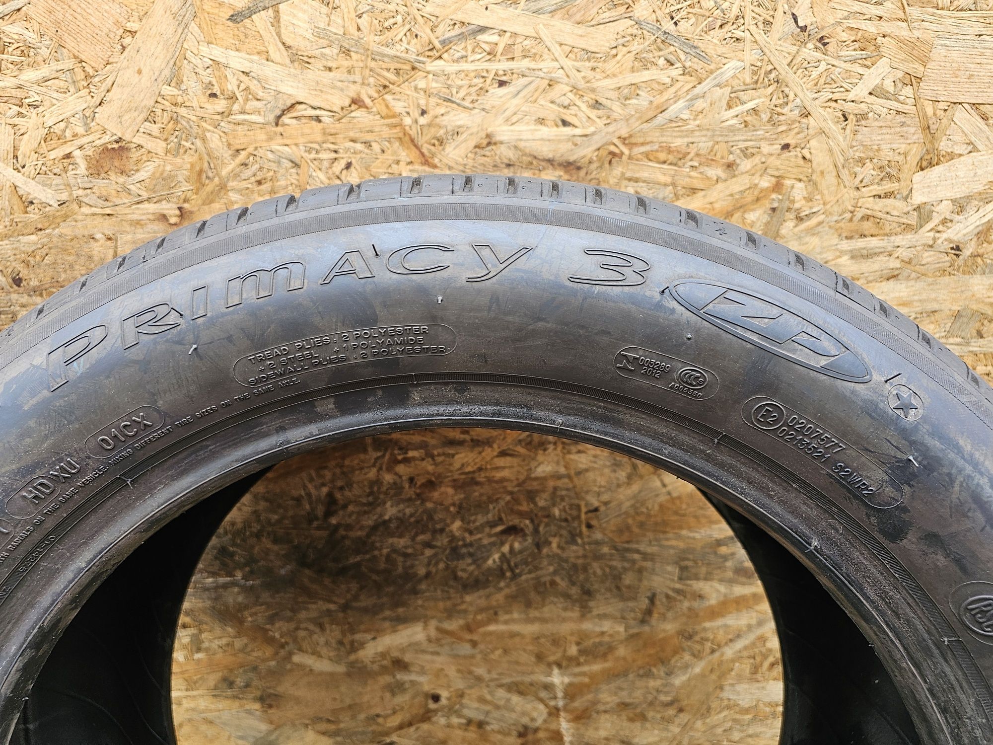 BDB Stan!!  6,6mm. 245/50 r18 Michelin Primacy 3 ZP. RUNFLAT.  2119