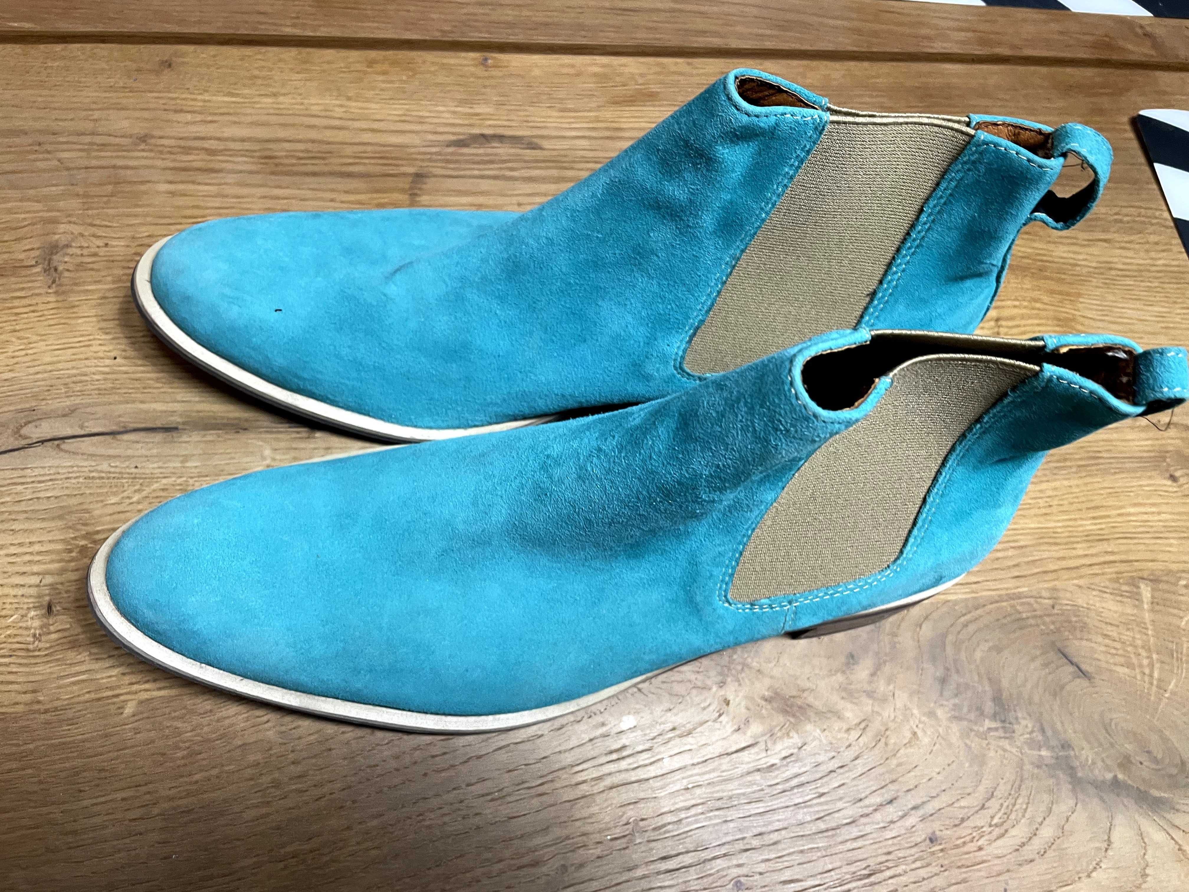 Buty damskie zamszowe rozmiar 39