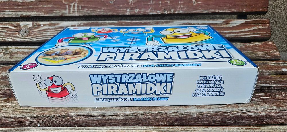Wystrzałowe piramidki- gra rodzinna
