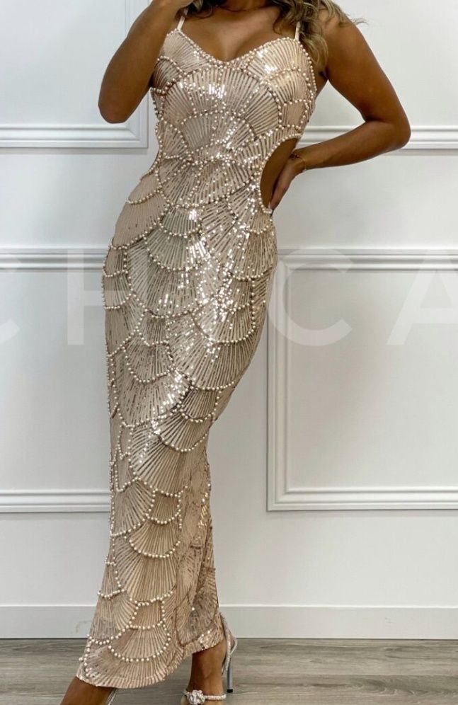 Vestido beje novo