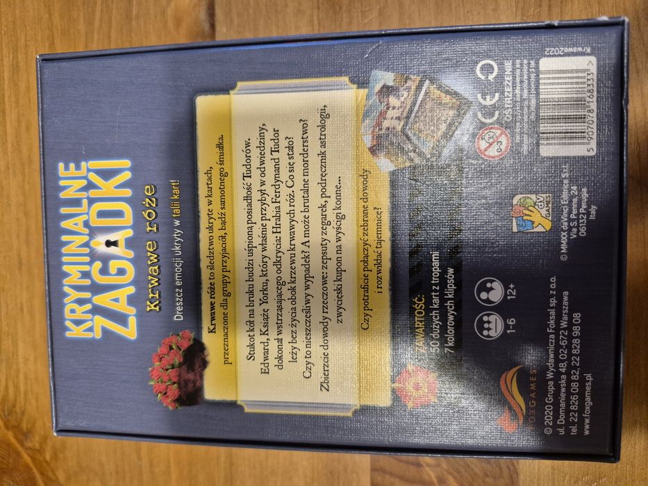 Gra Kryminalne Zagadki - krwawe róże