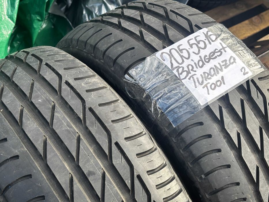 205-55-R16 BRIDGESTONE TURANZA пара  2штуки резины GERMANY 2023