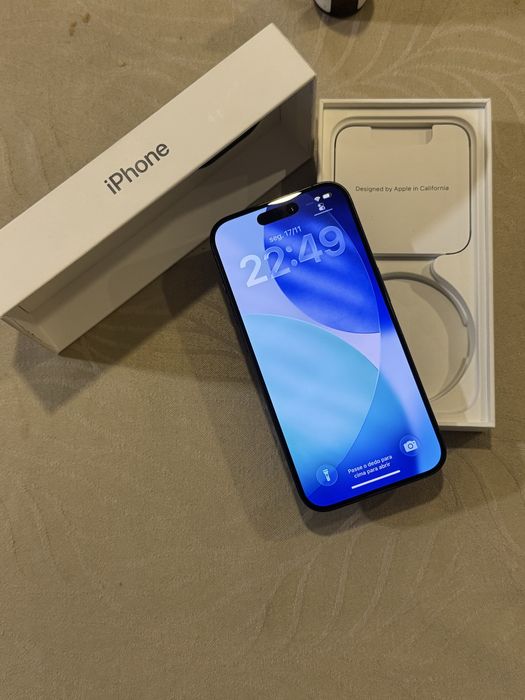 Iphone 15 Pro 128GB Black Titanium Original Imaculado