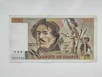 Banknot Francja - 100 franków z 1984 r.