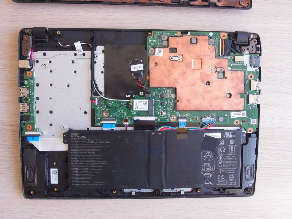 Acer Aspire 1 A114-32 bateria AP16M5J płyta DA0Z8GMB8F0 Celeron SR3S1