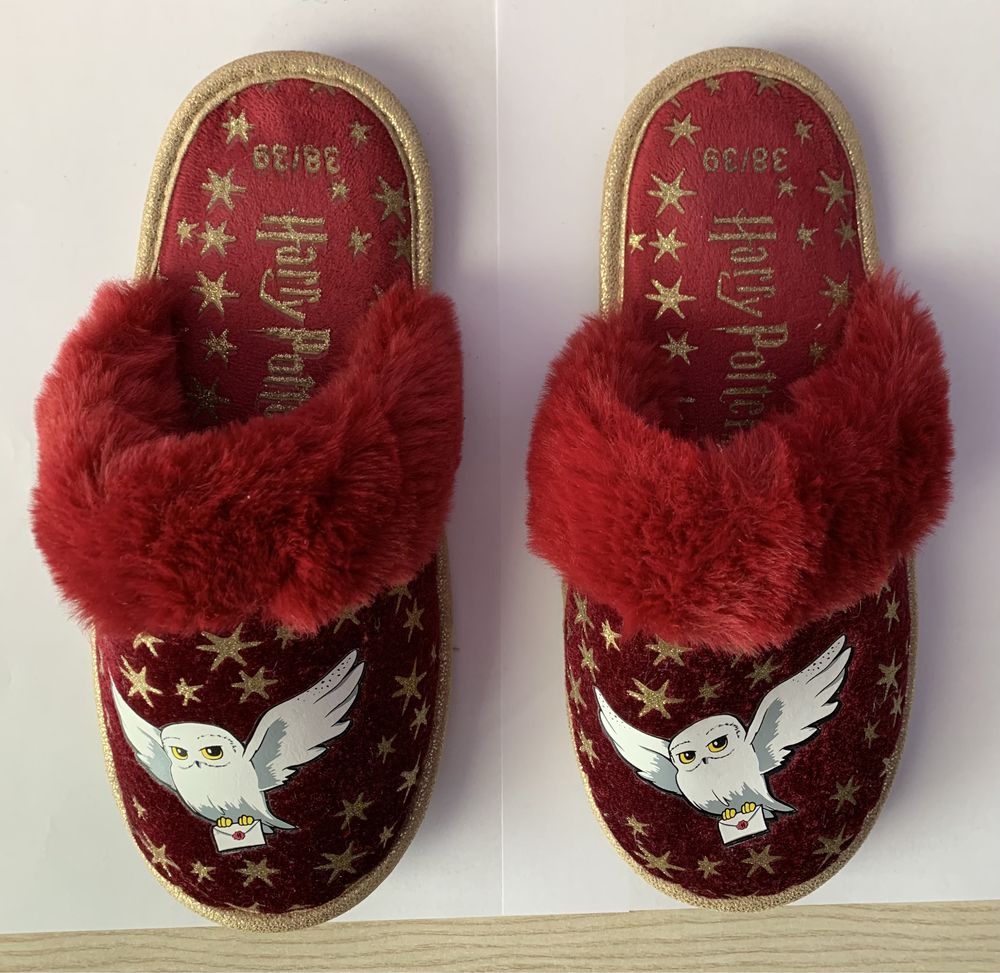 Pantofle Harry Potter Hedwiga rozmiar 38-39 CCC