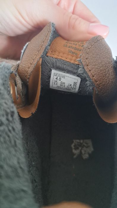 Oryginalne buty vans dla chłopca ocieplane r  35