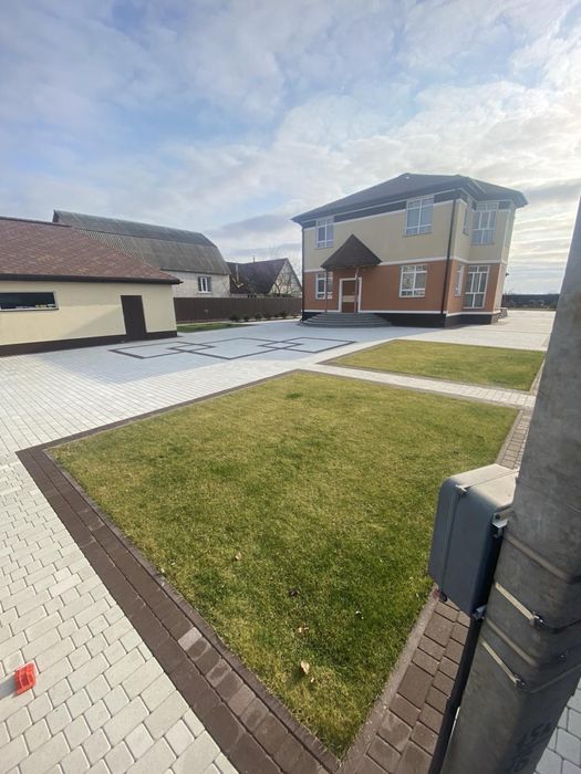 Вкладання Бруківки / Укладка тротуарной плитки / укладання бруківки