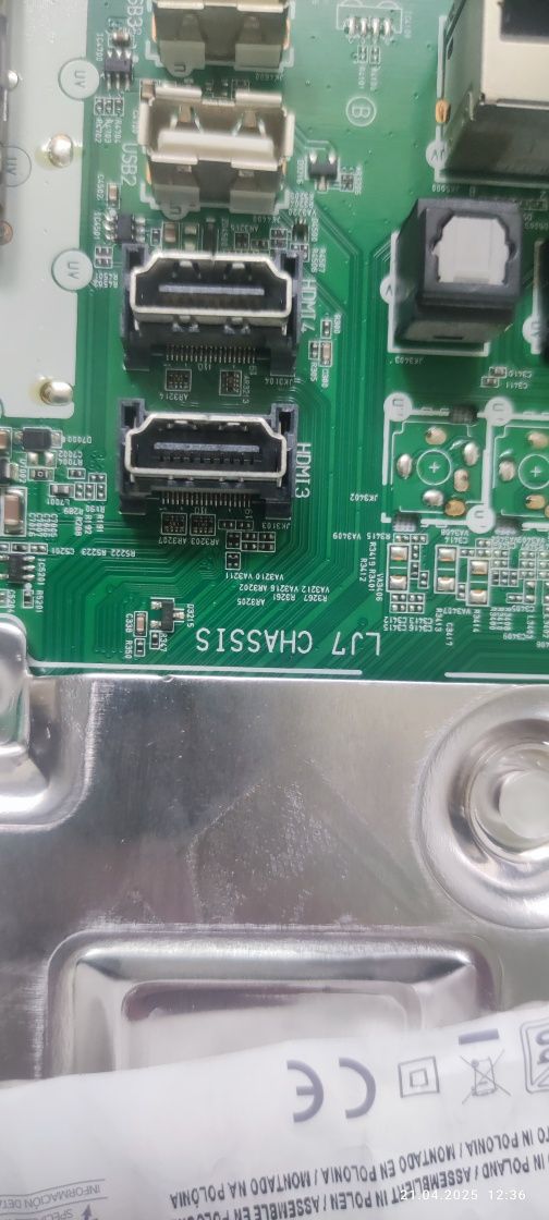 LG 55sj 850v płyta główna