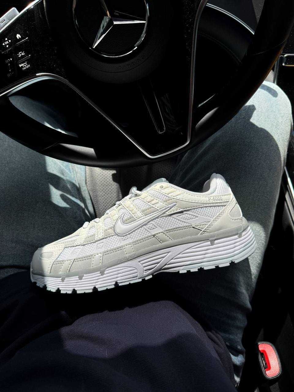 Nike P-6000 White Grey