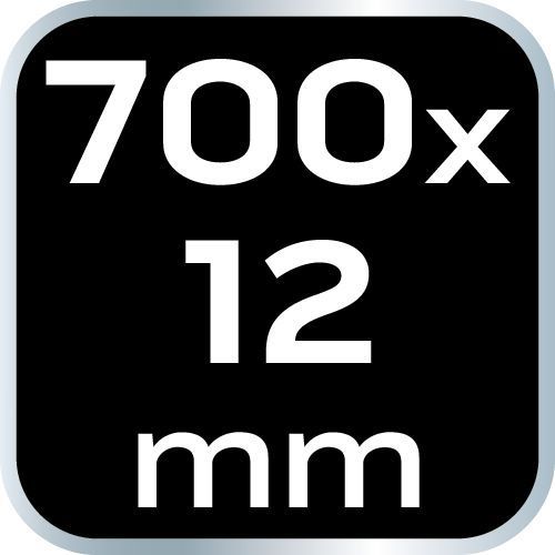 Opaski Zaciskowe Extreme 12.0 × 700 Mm, Białe, 50 Szt.