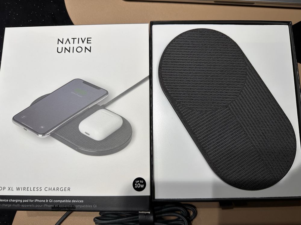 Безпровідна бездротова зарядка Native Union XL