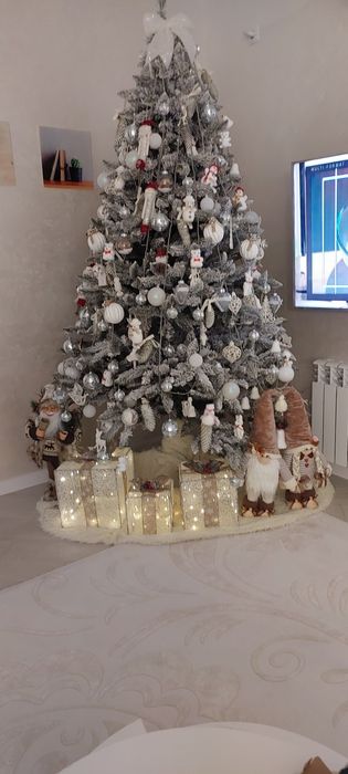 Ялинка засніжена, Преміум- класс! Версаль! 2.50 м висота! Справжня кр