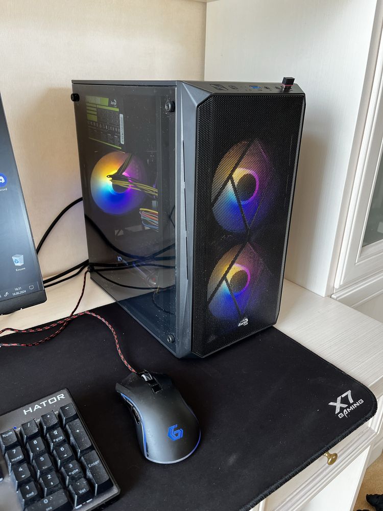 ПК (SSD 500gb, GPU 32gb, GTX 1050ti) + монітор Dell + мех. клав