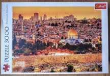 Puzzle 3000 el. Dachy Jerozolimy Trefl