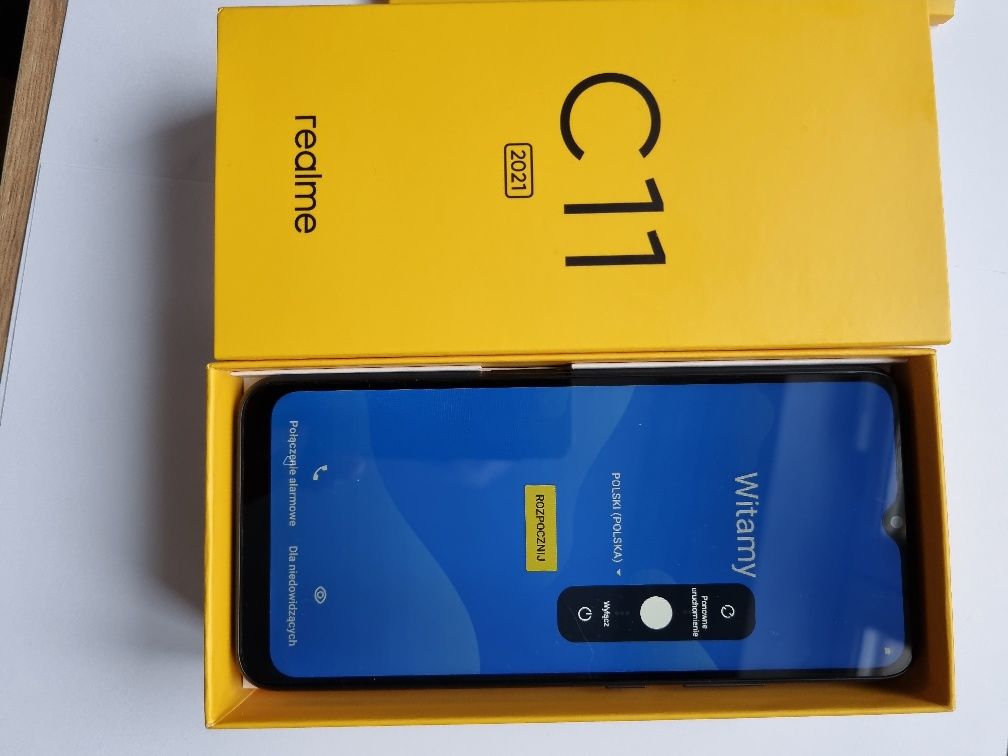 Smartfon Realme C11 32 GB szary , nowy , gwarancja .