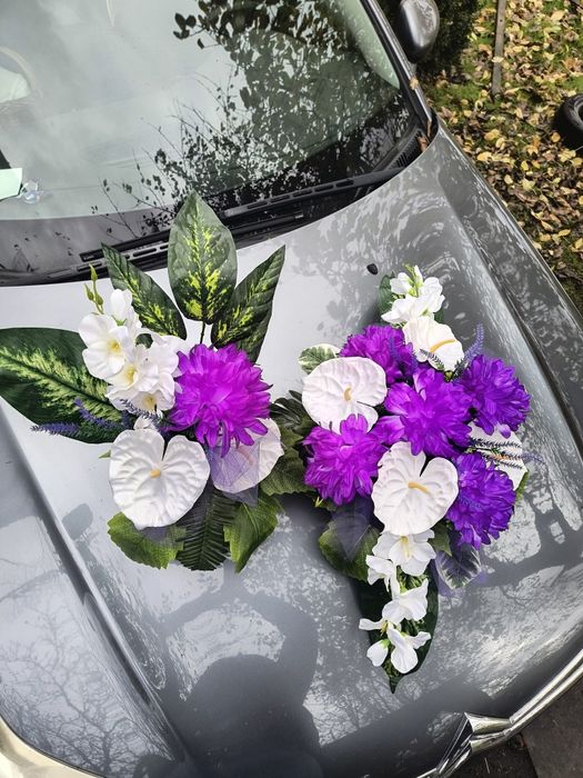 Komplet na grób, stroik+wazon