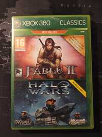 Fable2 i Halo Wars bundle copy Xbox 360