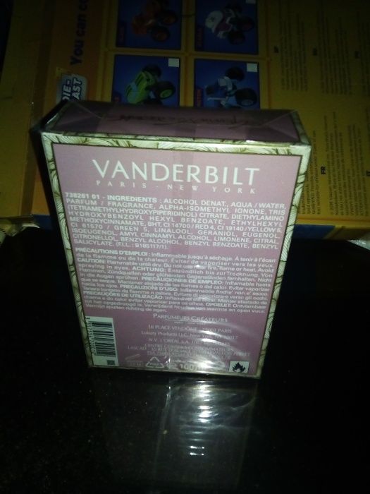 Perfume Vanderbilt 100ml original. Novo e lacrado