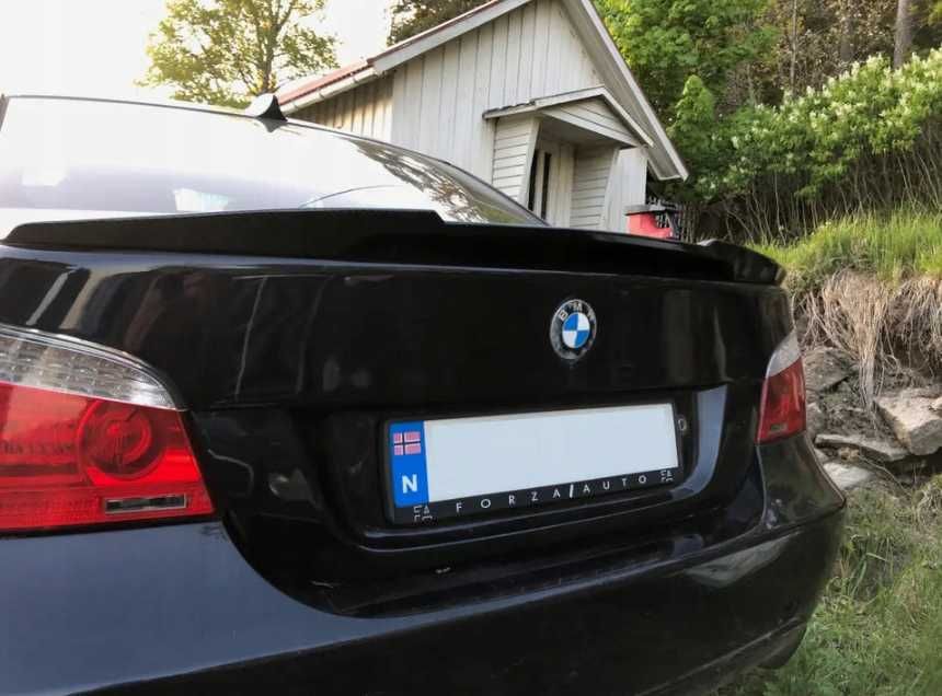 Lotka Spoiler Spojler BMW E60 CZARNY POŁYSK