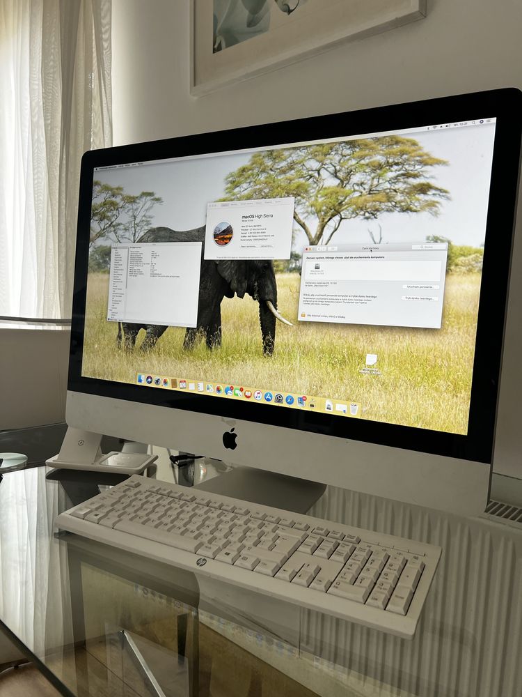 iMac 27 cali 2,7 GHz Intel Core i5 4GB