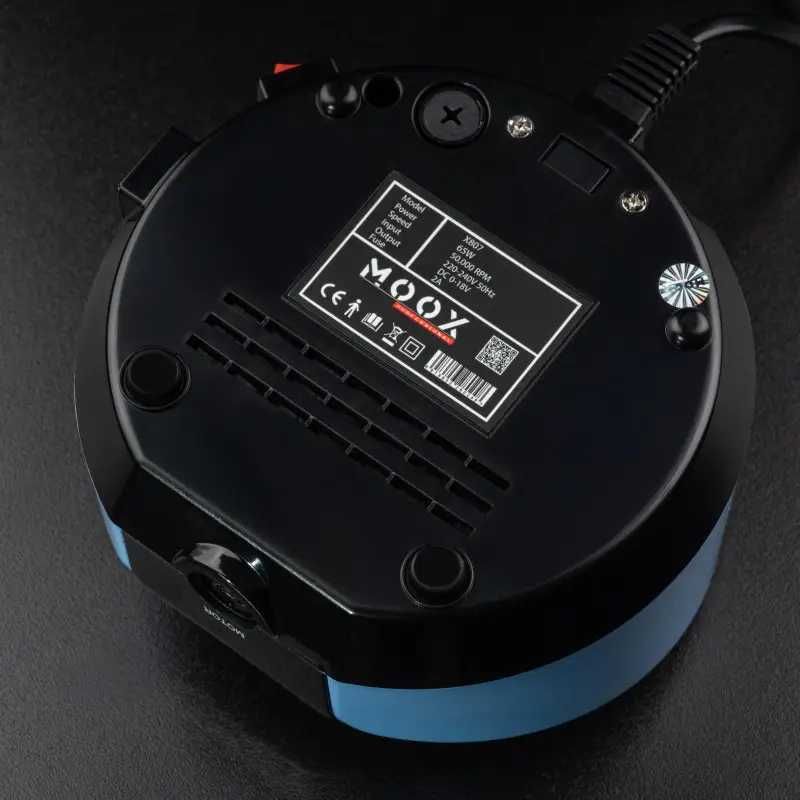 Фрезер для манікюру і педикюру MOOX X 807, 50 000 об/хв, 65 W, Blue