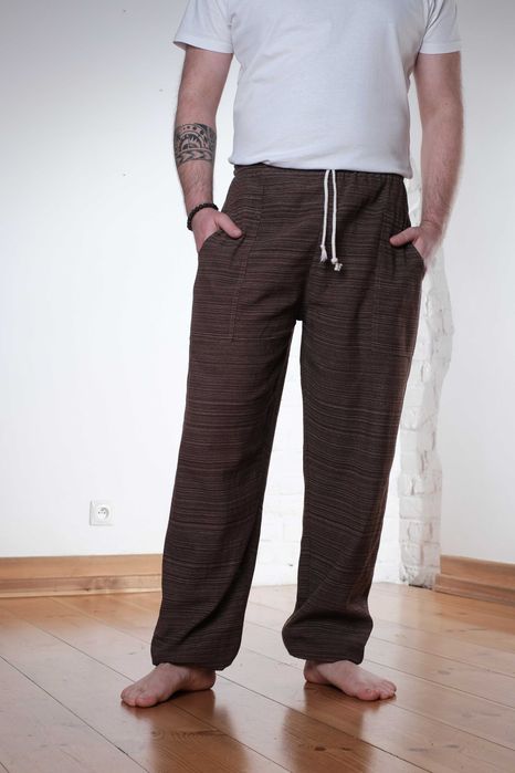 Alladynki Szarawary Spodnie do jogi/medytacji/na co dzień-100% bawełna