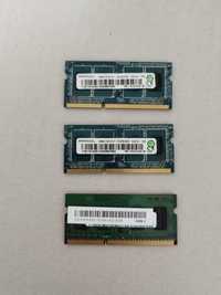 ddr3 so-dimm 3Gb, Ramaxel 1Gbx2, Samsung 1Gbx1