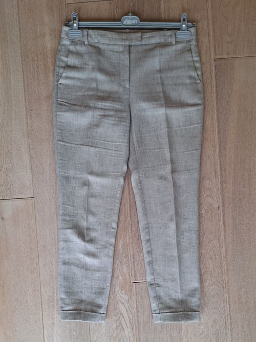 Zara Komplet 2częściowy marynarka i spodnie garnitur damski 36 szary l