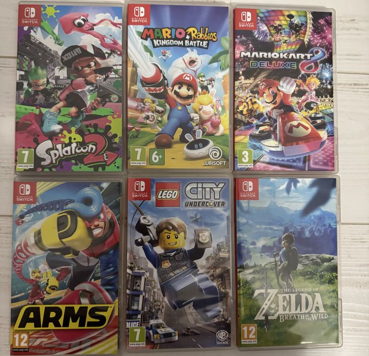 Gry nintendo switch