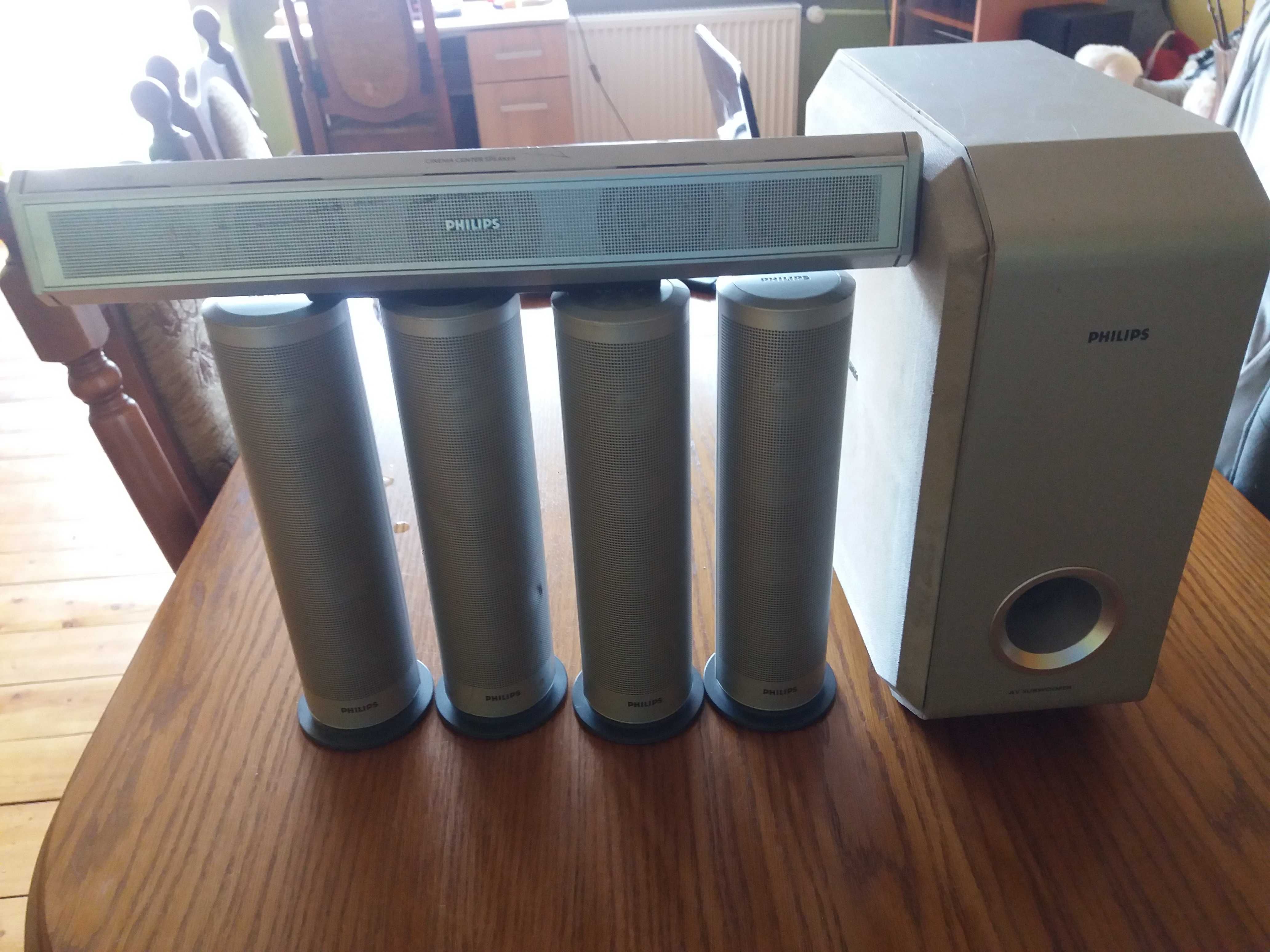 Głośniki 5.1 Philips pasywne