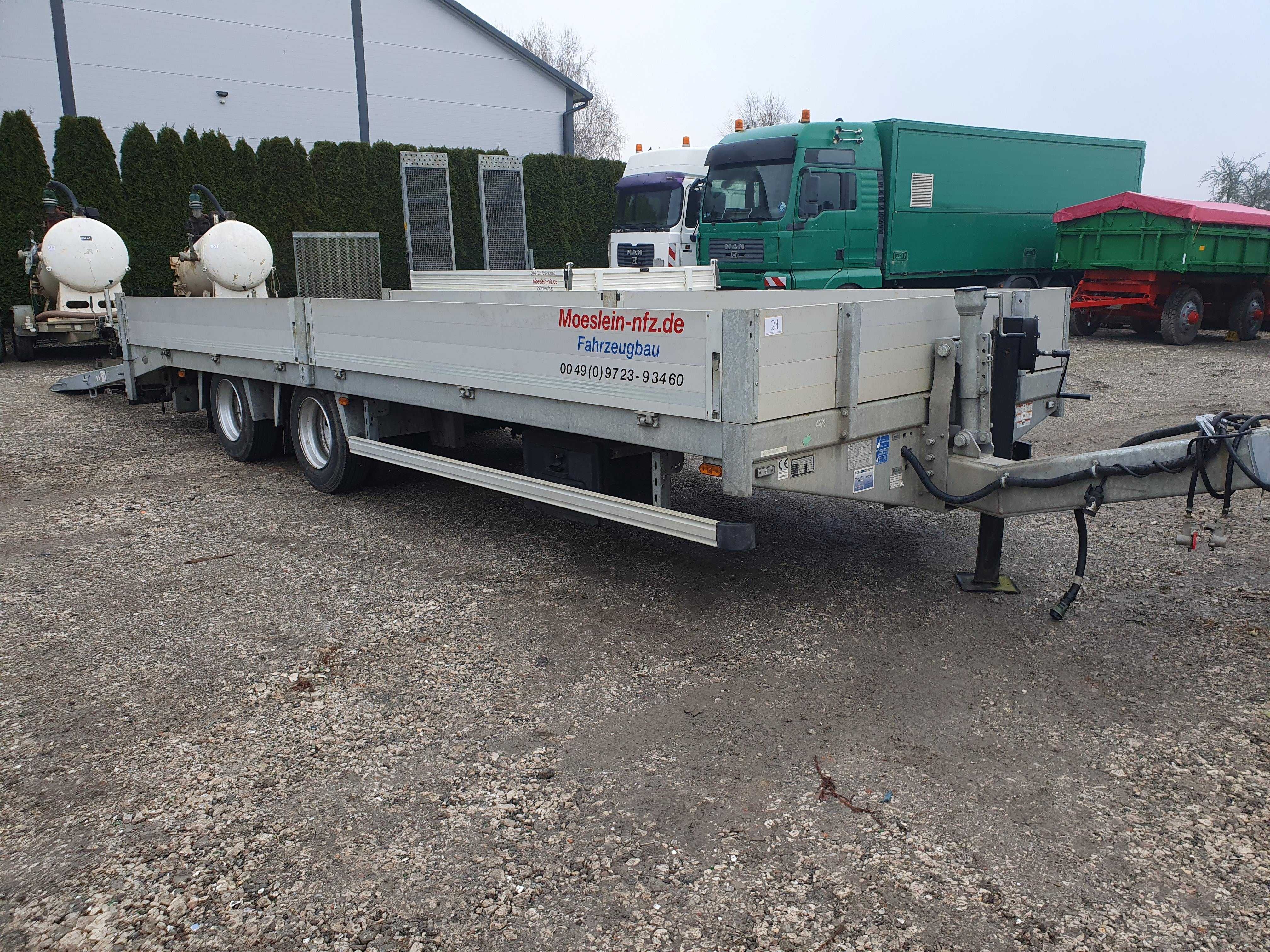 Przyczepa Niskopodwozie Tandem Najazdy Ditch Witch Vermeer