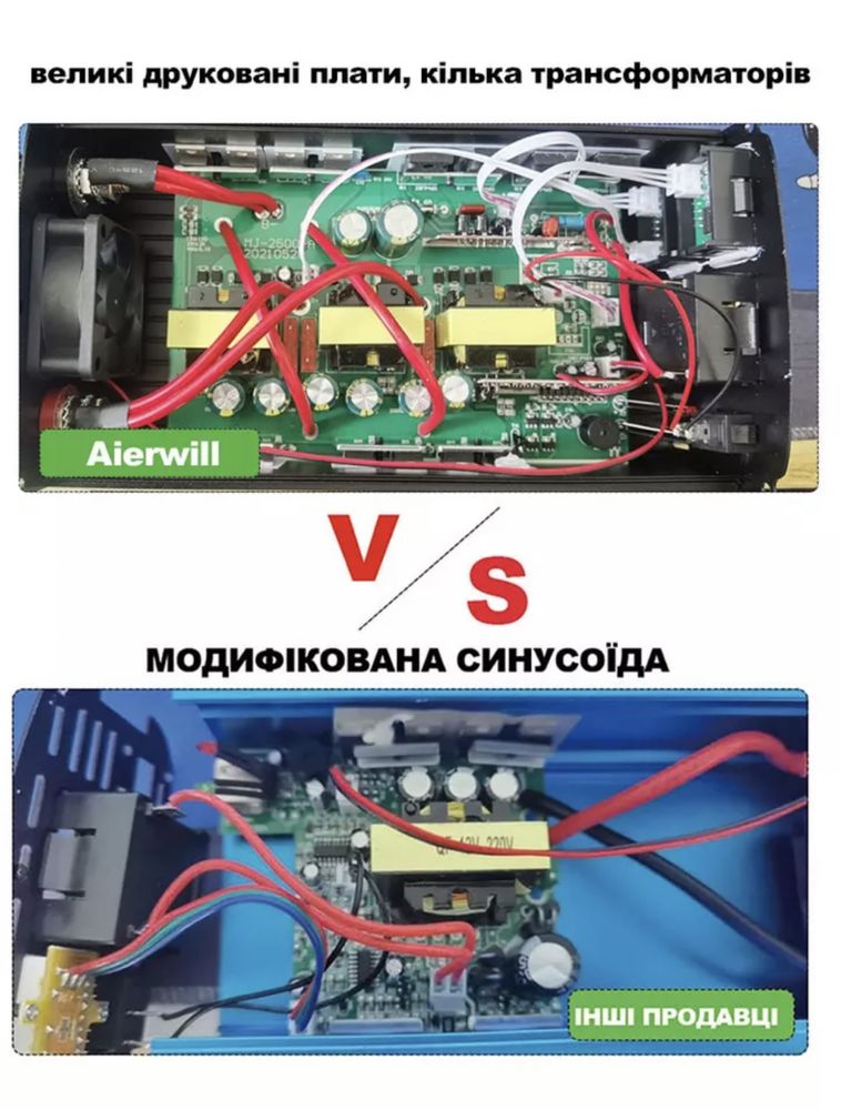 Инвектор/преобразователь 12/220 2000 ват