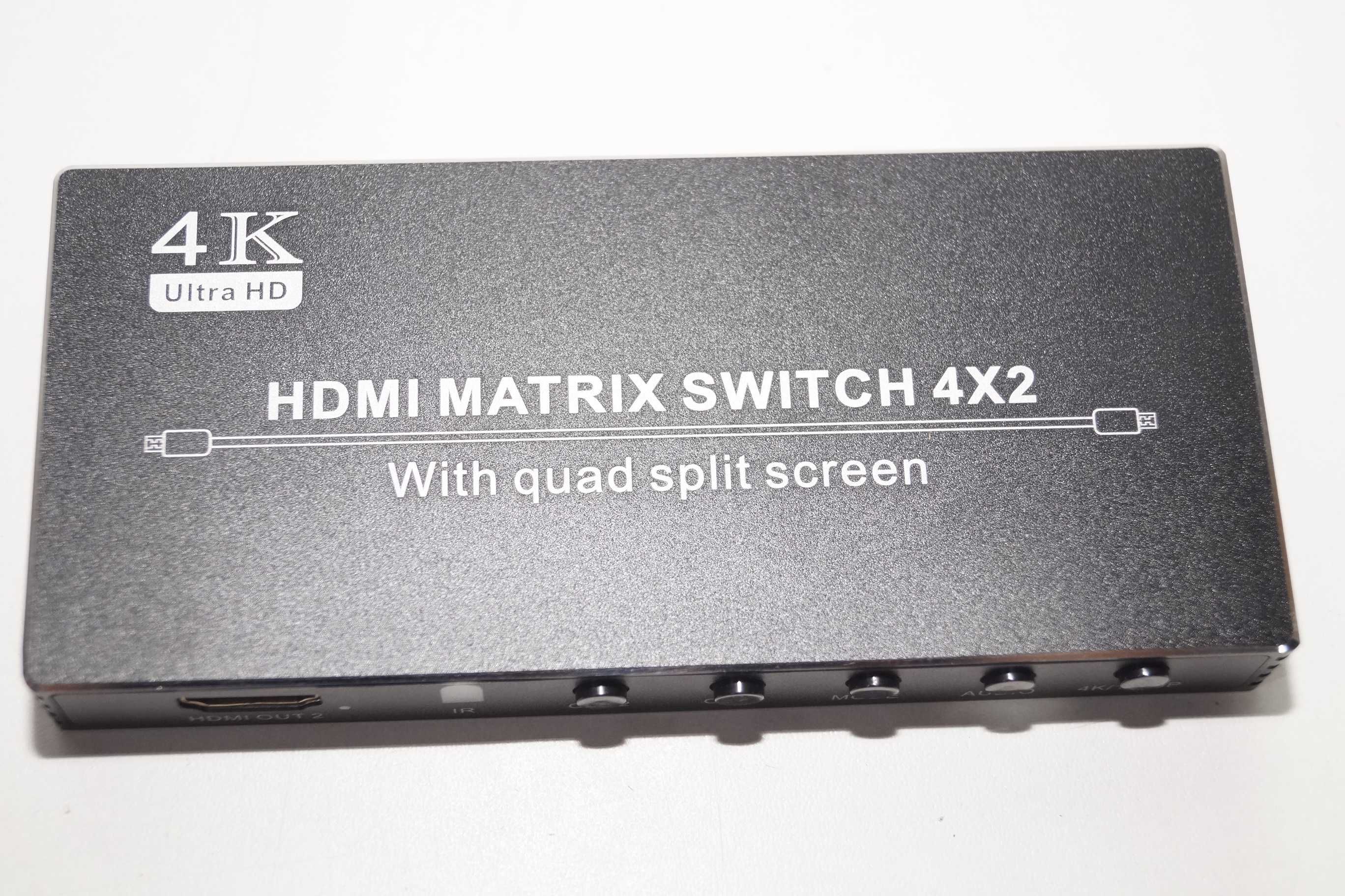 1419 HDMI Matrix switch 4x2 4K konwerter