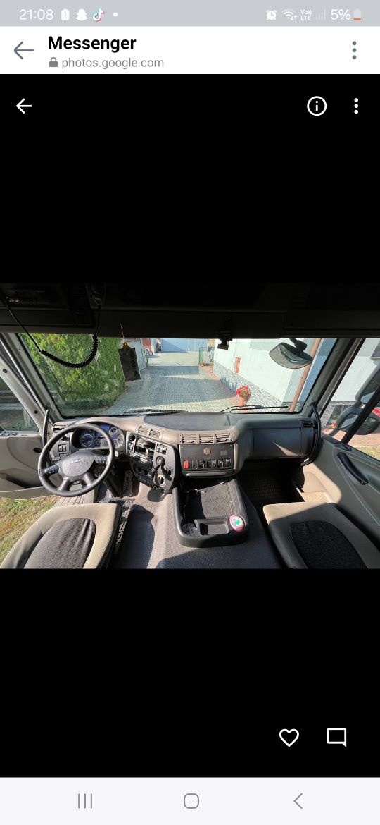 Daf CF75 Skrzynia winda