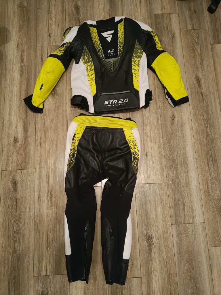 Zestaw SHIMA STR 2.0 fluo spodnie i kurtka