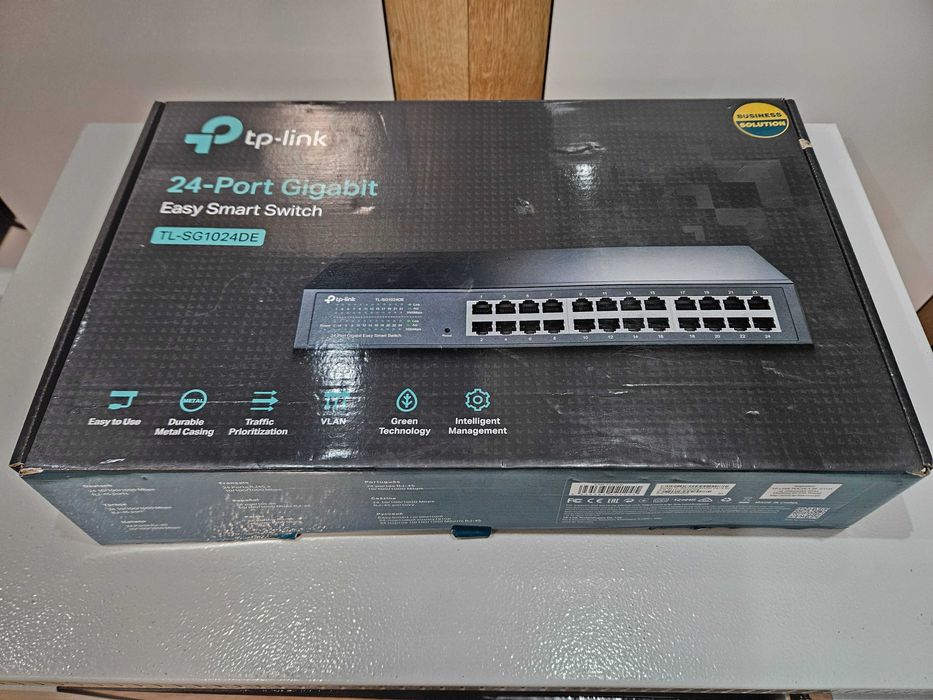 Switch TP-LINK TL-SG1024DE , 24 porty - FV23%