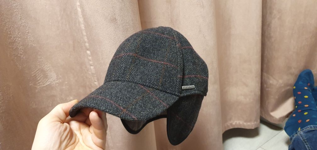 Stenson czapka męska z daszszkiem z nausznikami zimowa rozmiar XL 
Ste