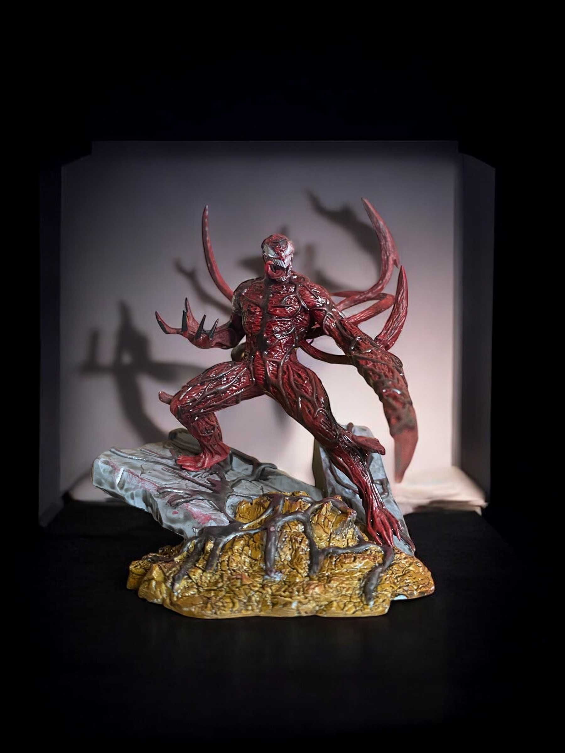 Мініатюра, Фігурка Marvel "Carnage", розмір 80 мм, високоякісний друк