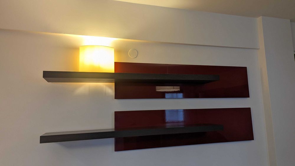 Półka panel bordowy