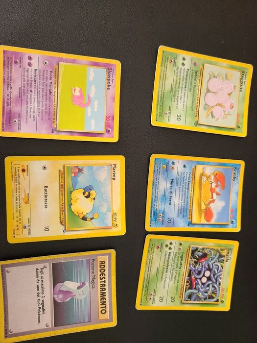 Cartas pokemon Italianas