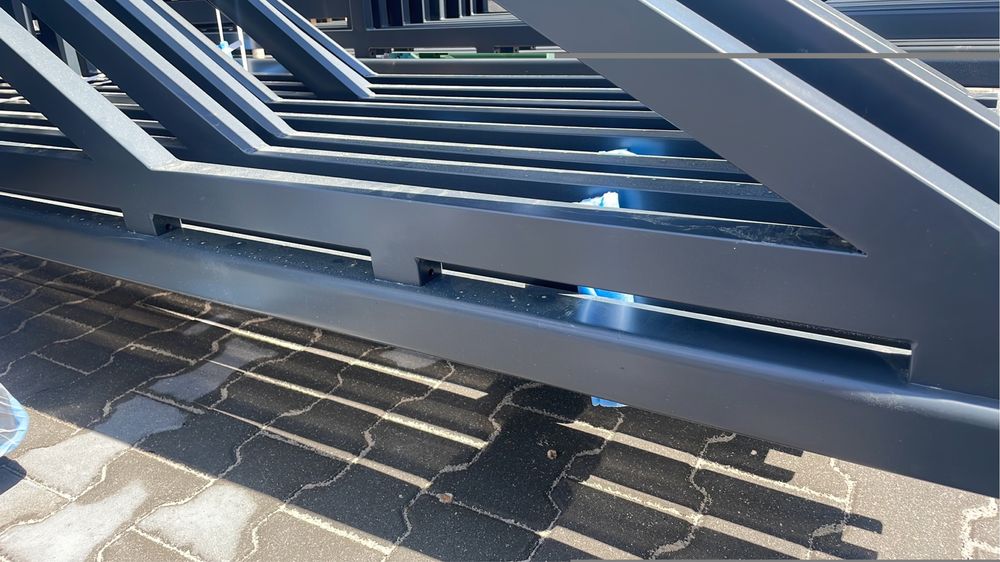 Bramy palisady od reki 4m 5m przesuwne transport