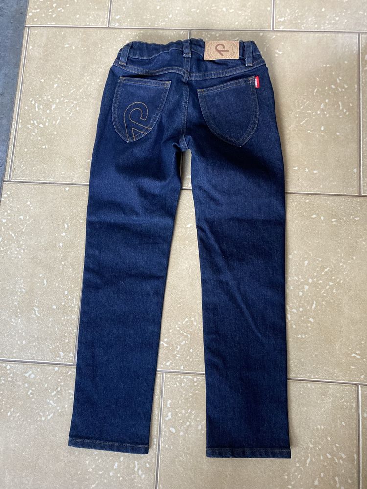 Spodnie jeansowe Reima stan idealny r.128