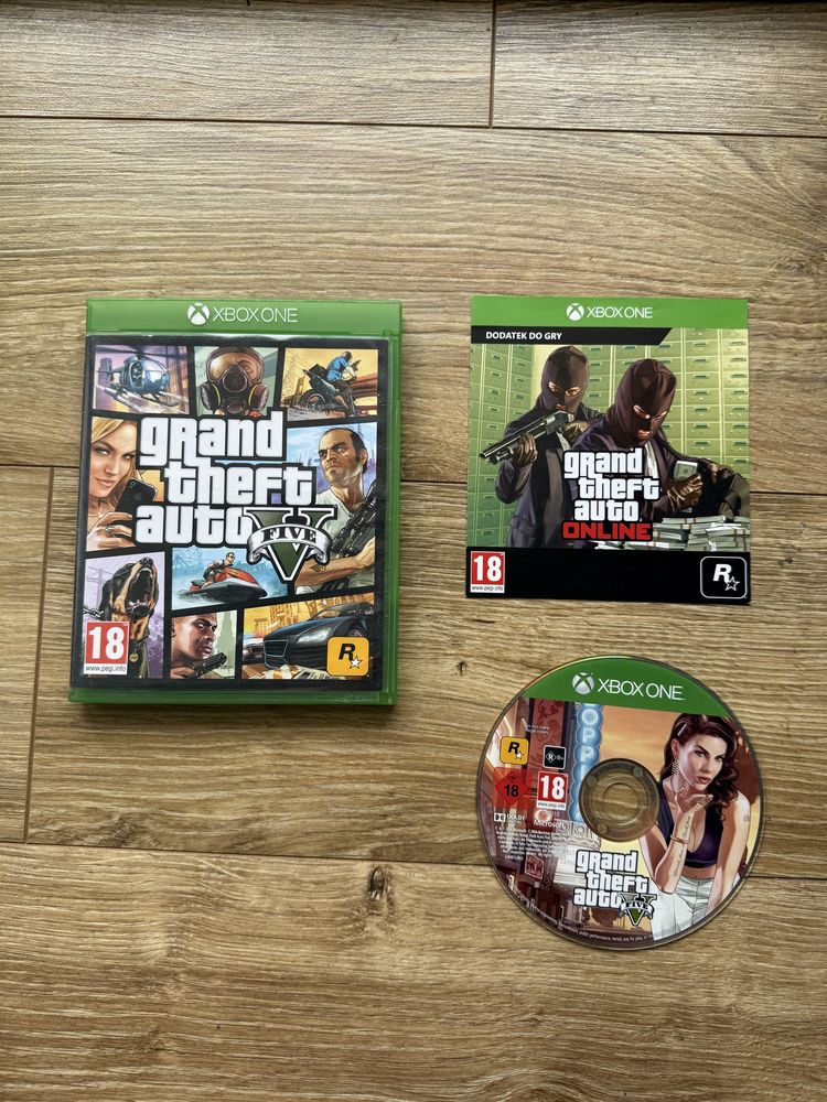 Gra GTA V Grand Theft Auto V Polska Wersja PL Xbox One S X Series X